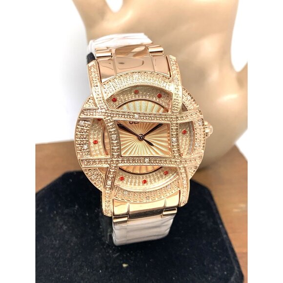 JBW Women\'s Watch JB-6214-10A Olympia Diamond Quartz Rose Gold Stainless Steel main image 13